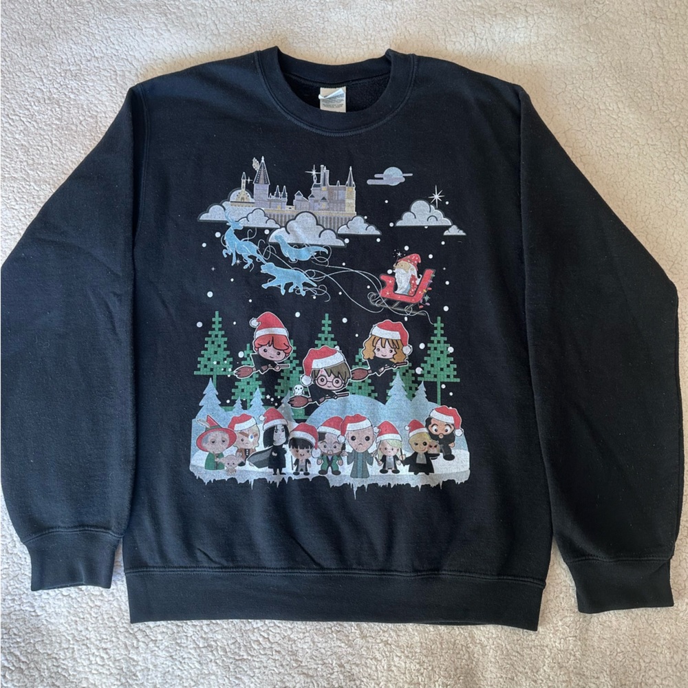 3 Items 15$! Small Harry Potter Christmas Sweatshirt